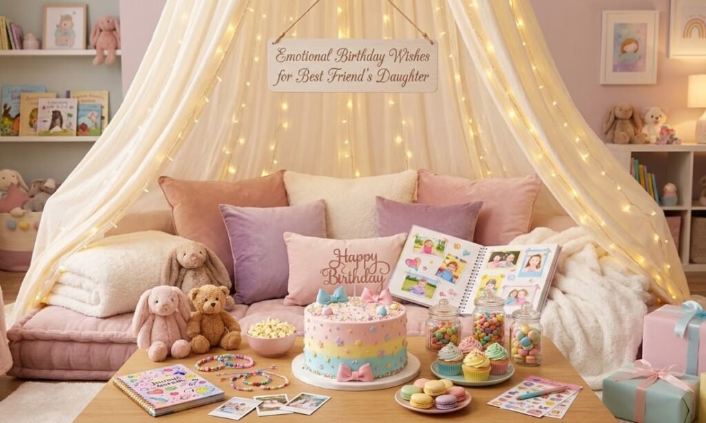 Emotional Birthday Wishes for Best Friend's Daughter
