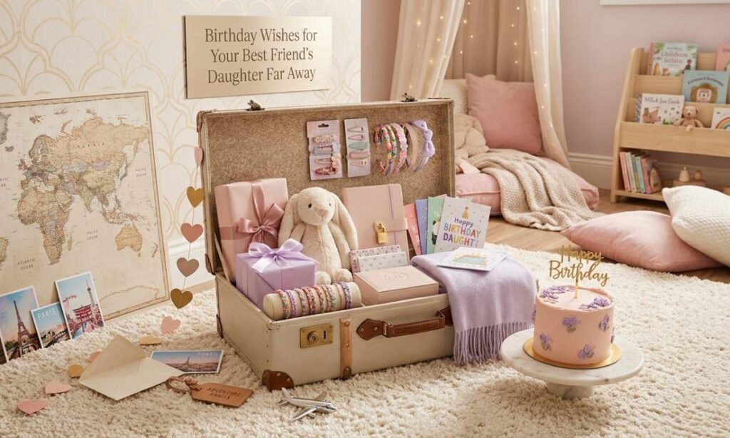 Birthday Wishes for Your Best Friend's Daughter Far Away
