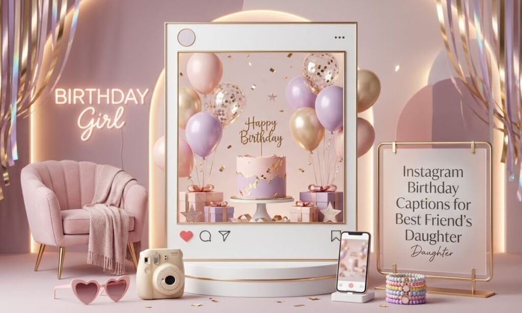 Instagram Birthday Captions for Best Friend's Daughter
