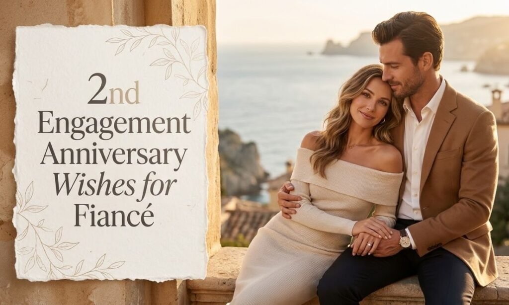 2nd Engagement Anniversary Wishes for Fiancé