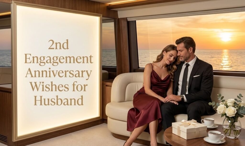 2nd Engagement Anniversary Wishes for Husband