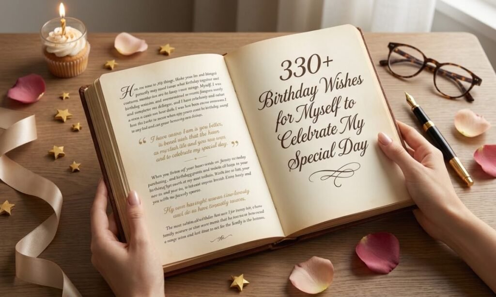 _330+ Birthday Wishes for Myself to Celebrate My Special Day