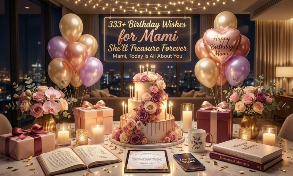 333+ Birthday Wishes for Mami She’ll Treasure Forever – Mami, Today Is All About You