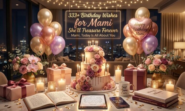 333+ Birthday Wishes for Mami She’ll Treasure Forever – Mami, Today Is All About You