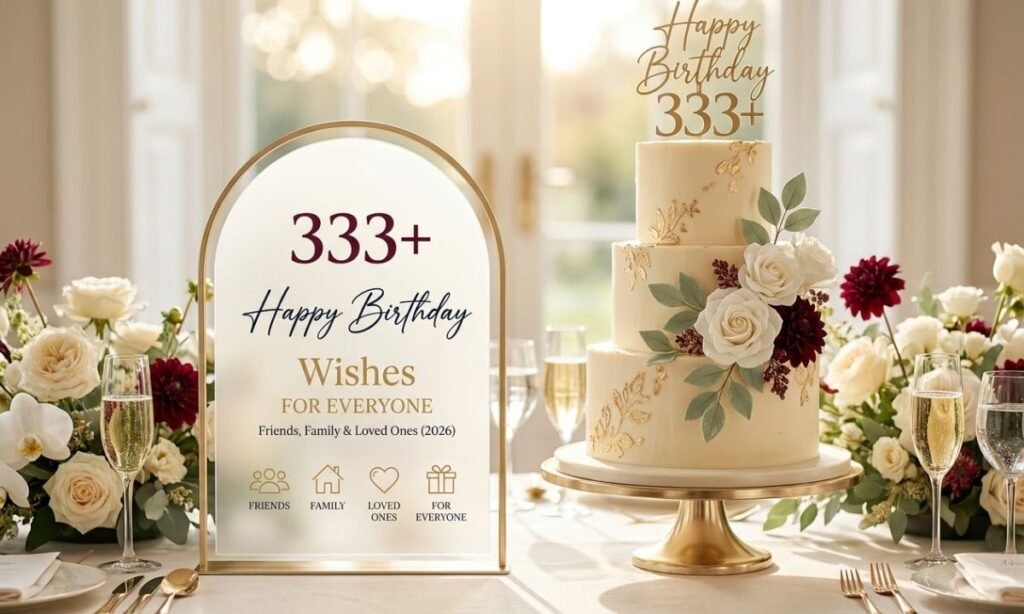 333+ Happy Birthday Wishes for Everyone – Friends, Family & Loved Ones (2026)