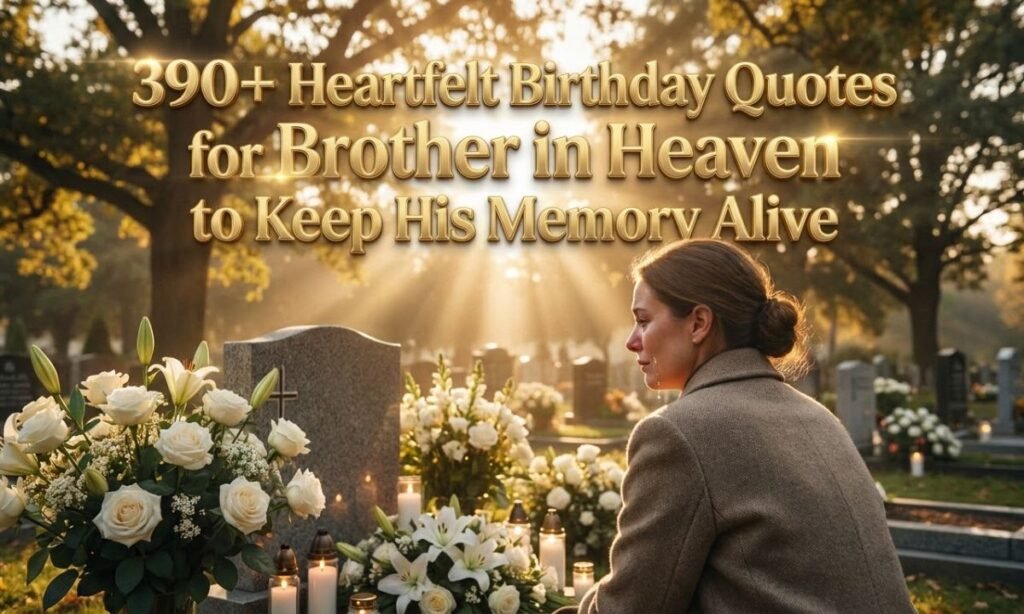 390+ Heartfelt Birthday Quotes for Brother