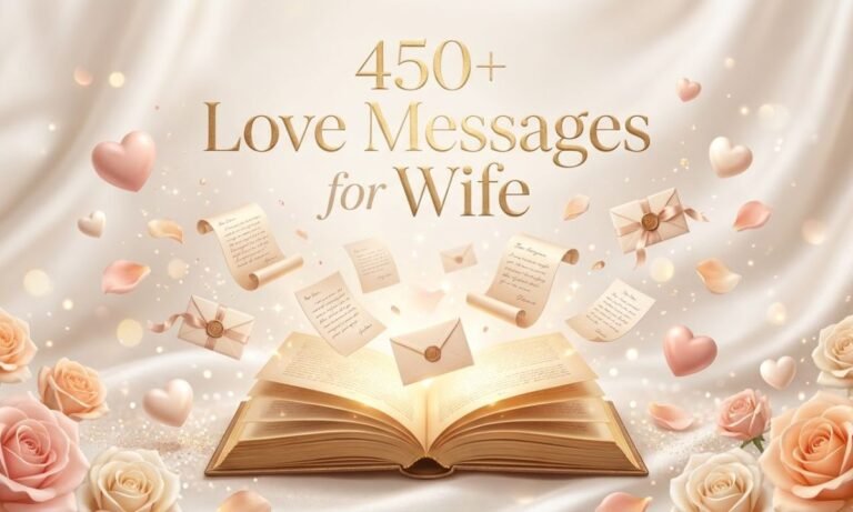 450+ Love Messages for Wife to Make Her Feel Truly Loved