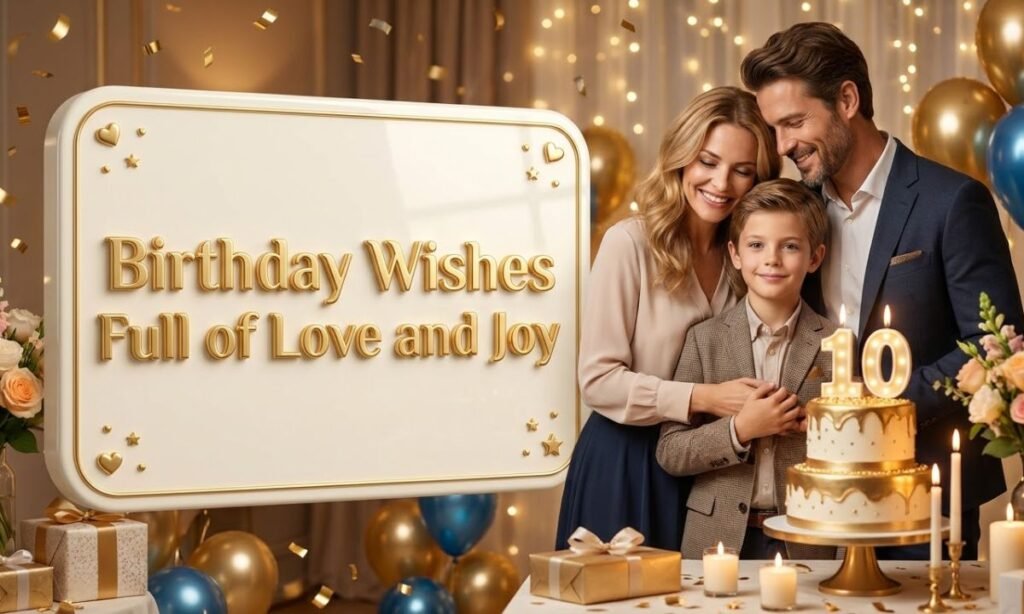  Birthday Wishes Full of Love and Joy