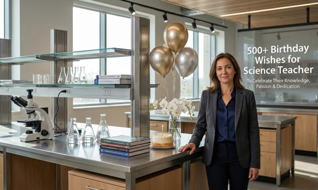 500+ Birthday Wishes for Science Teacher to Celebrate Their Knowledge, Passion & Dedication