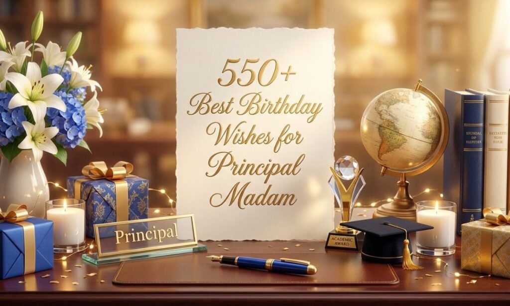 550+ Best Birthday Wishes for Principal Madam 2