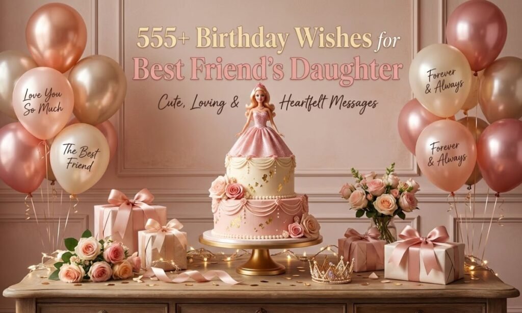 555+ Birthday Wishes for Best Friend’s Daughter – Cute, Loving & Heartfelt Messages