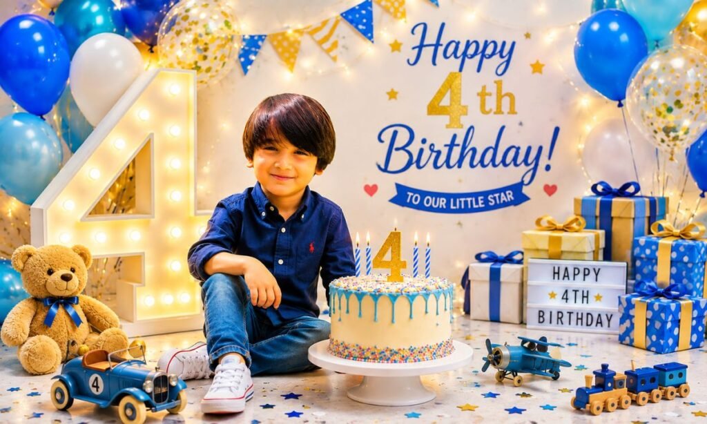 555+ Happy 4th Birthday Wishes,