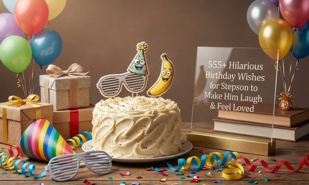 555+ Hilarious Birthday Wishes for Stepson to Make Him Laugh & Feel Loved
