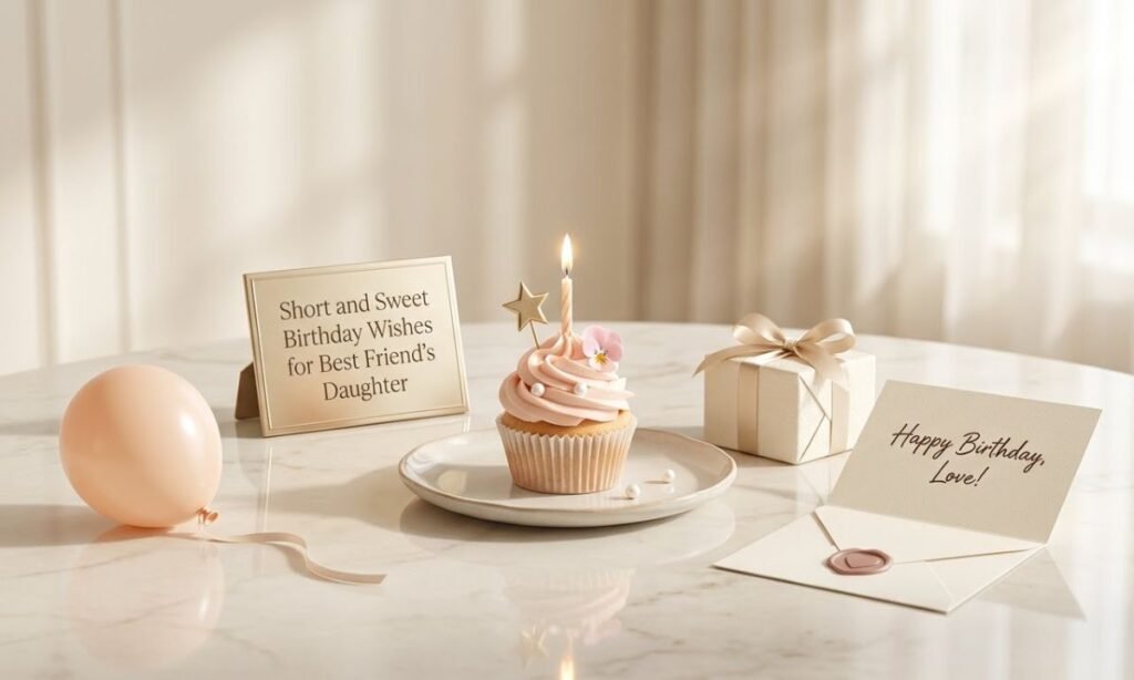 Short and Sweet Birthday Wishes for Best Friend's Daughter