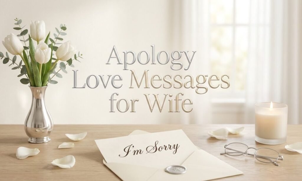 _Apology Love Messages for Wife