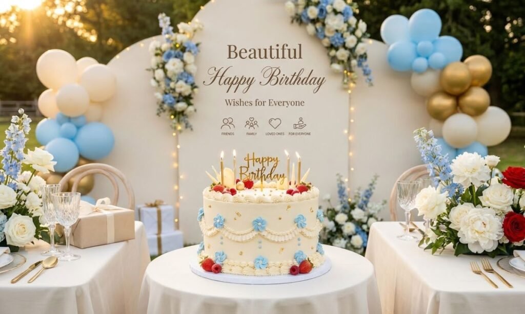 Beautiful Happy Birthday Wishes for Everyone