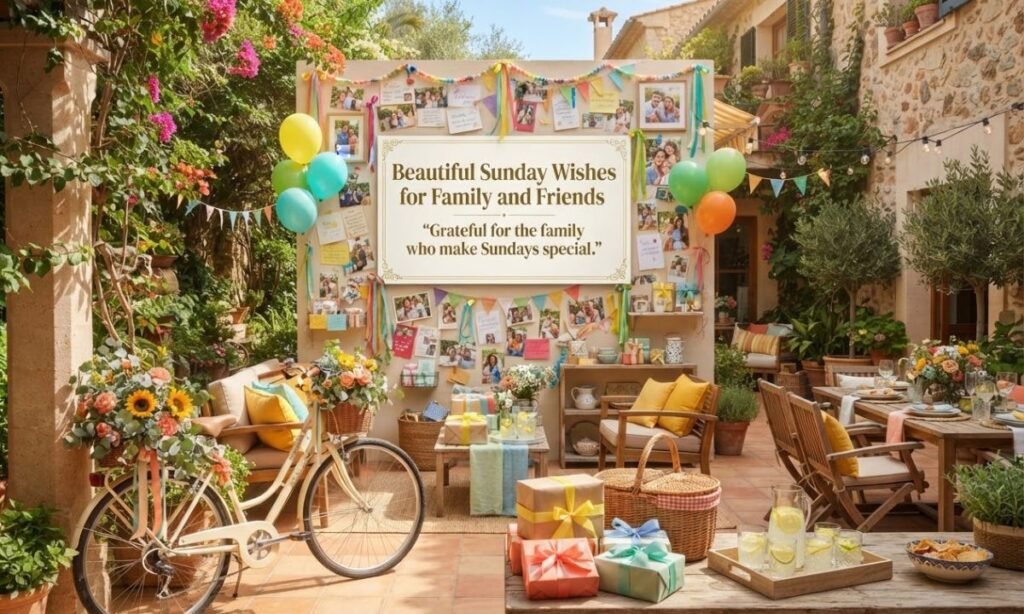 Beautiful Sunday Wishes for Family and Friends
