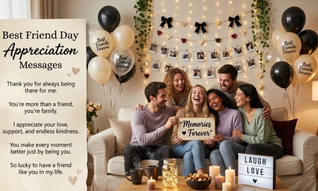 Best Friend Day Appreciation Messages