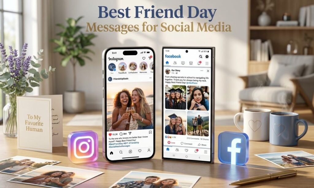 Best Friend Day Messages for Social Media
