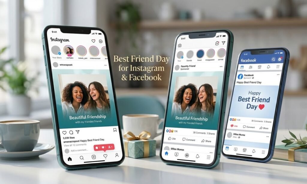 _Best Friend Day Wishes for Instagram & Facebook
