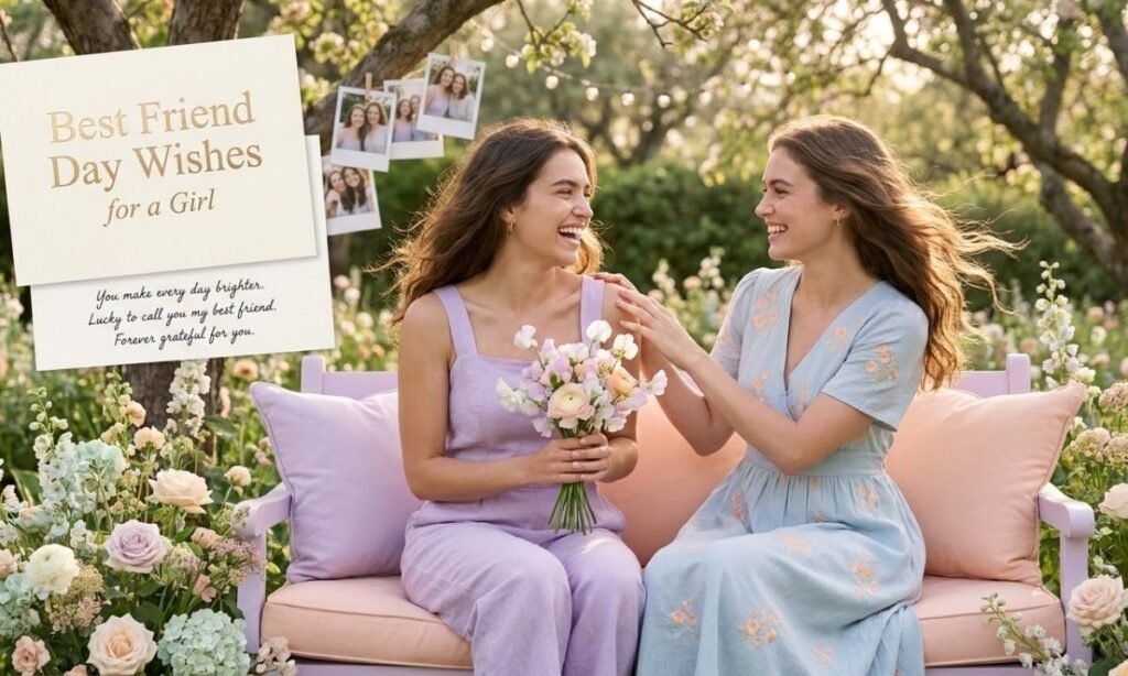 Best Friend Day Wishes for a Girl