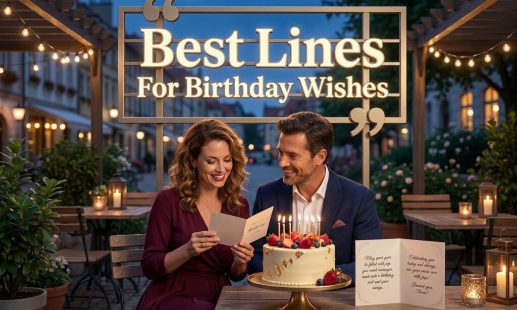 Best Lines for Birthday Wishes