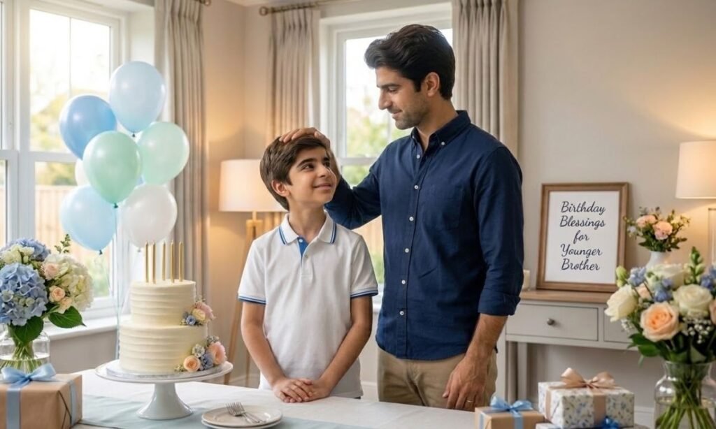 Birthday Blessings for Younger Brother