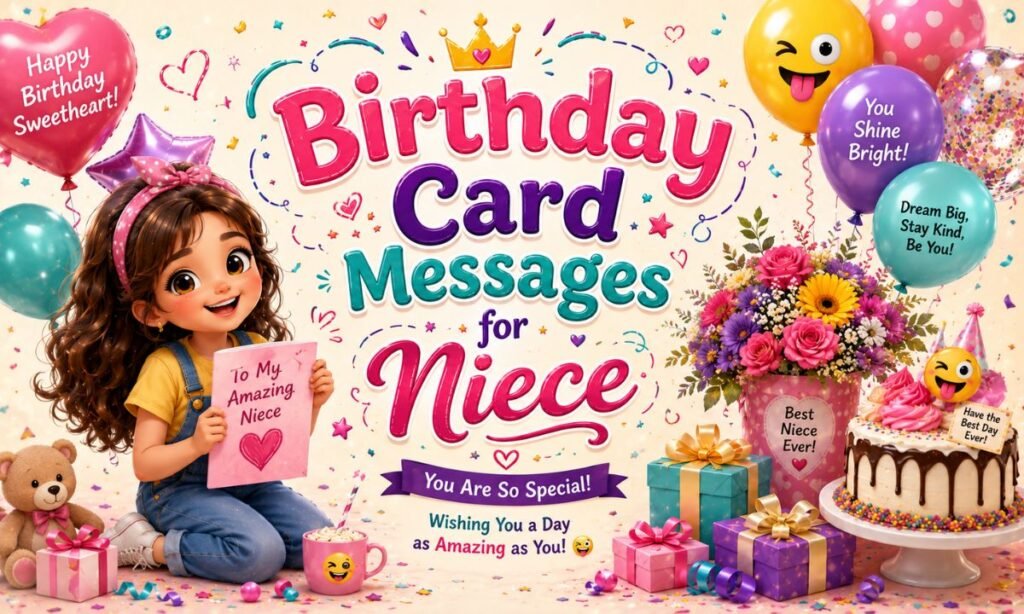 _ Birthday Card Messages for Niece