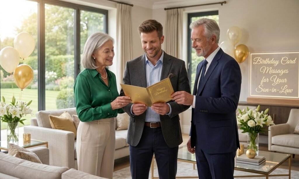 Birthday Card Messages for Your Son-in-Law