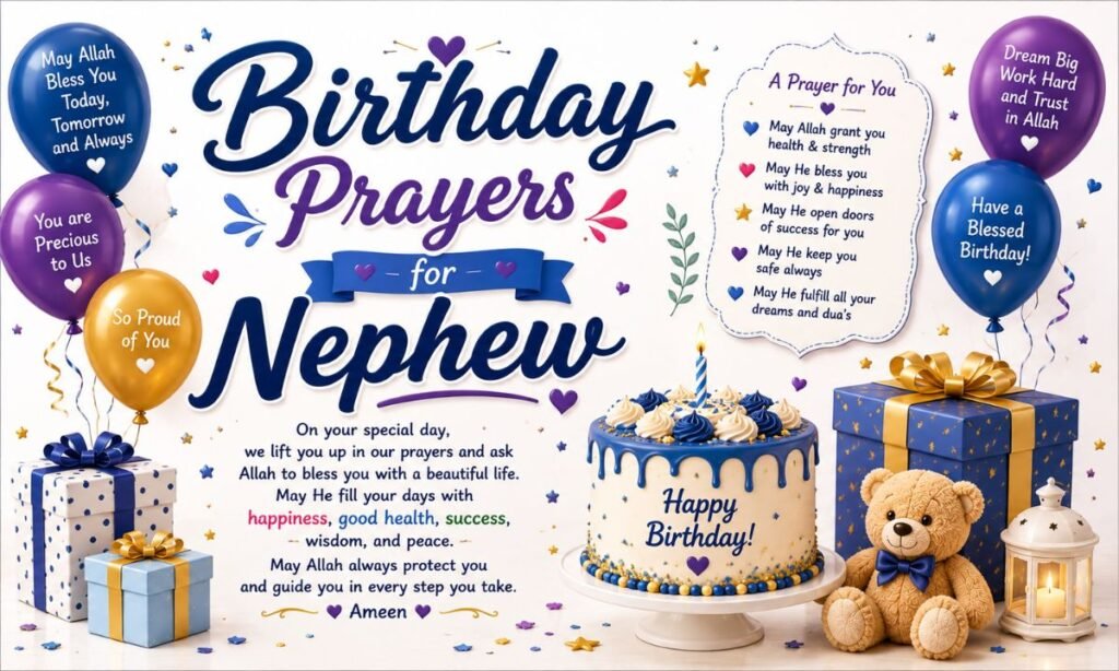 Birthday Prayers for Nephew