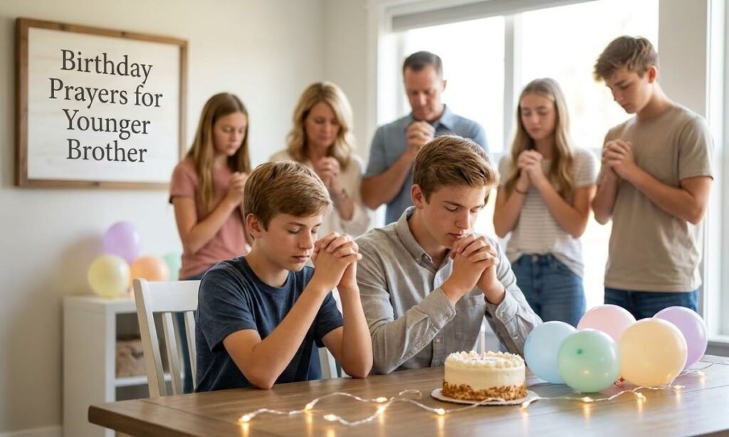 Birthday Prayers for Younger Brother