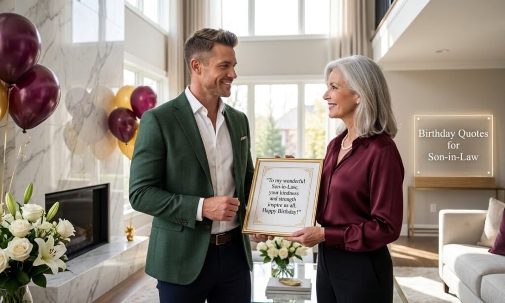 Birthday Quotes for Son-in-Law