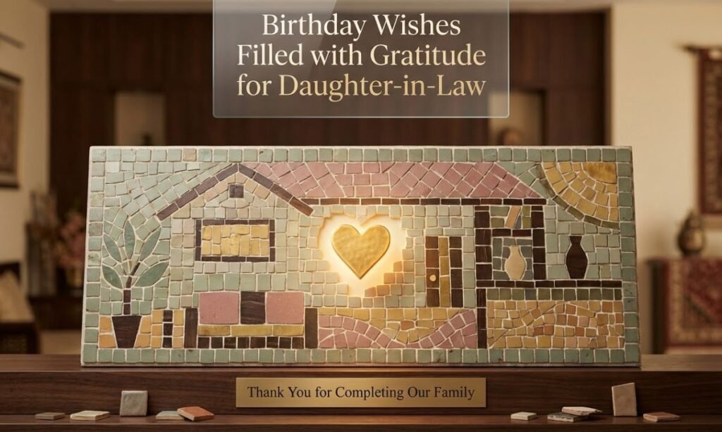 Birthday Wishes Filled with Gratitude for Daughter-in-Law