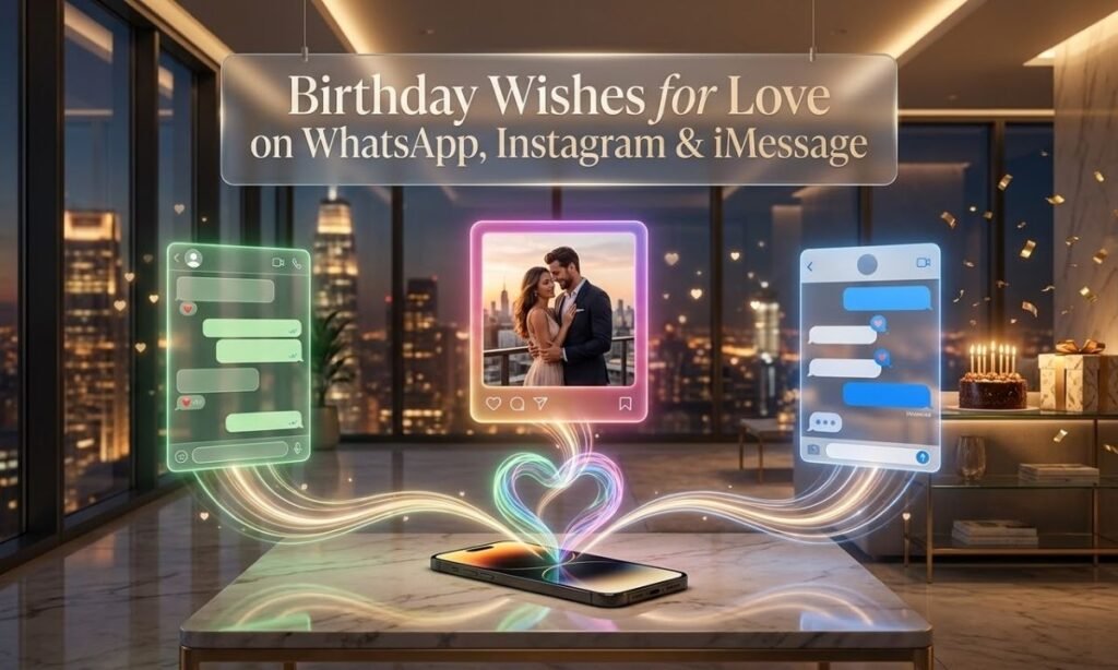 Birthday Wishes WhatsApp, Instagram & iMessage