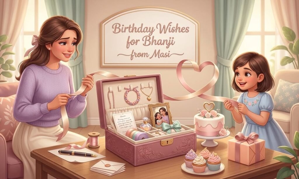 Birthday Wishes for Bhanji from Masi