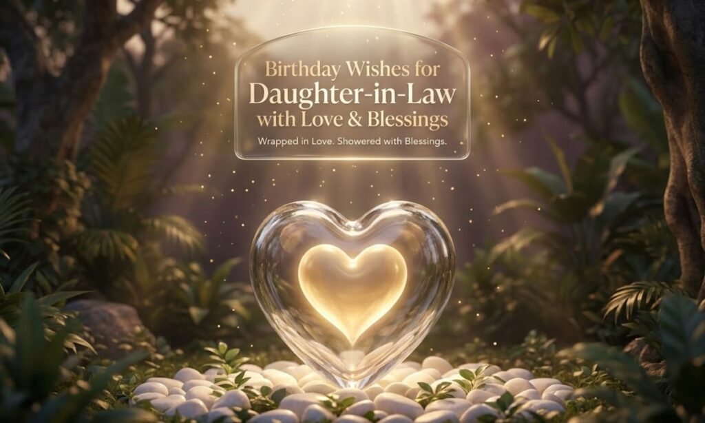 Birthday Wishes for Daughter-in-Law with Love & Blessings
