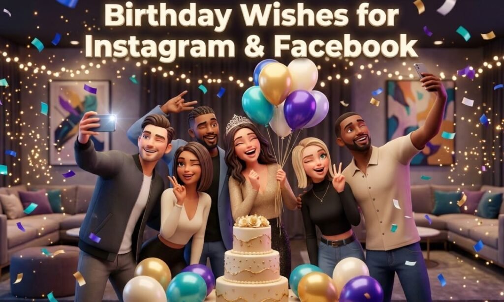 Birthday Wishes for Instagram & Facebook