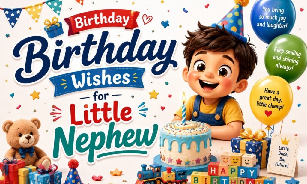 _Birthday Wishes for Little Nephew 