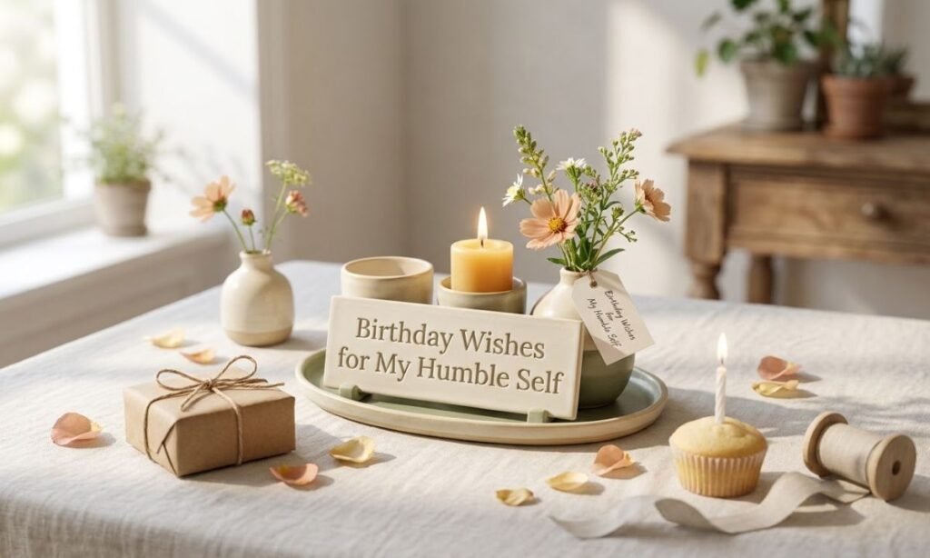 Birthday Wishes for My Humble Self