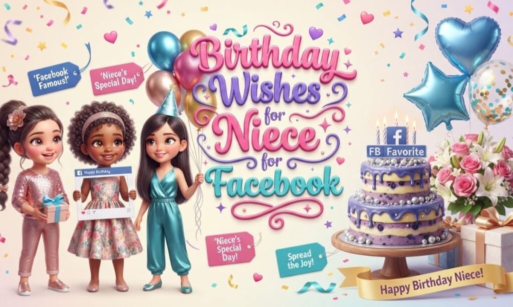 Birthday Wishes for Niece for Facebook