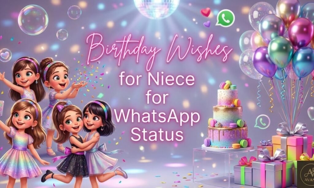 Birthday Wishes for Niece for WhatsApp Status