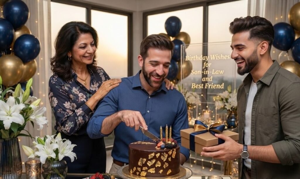 Birthday Wishes for Son-in-Law and Best Friend