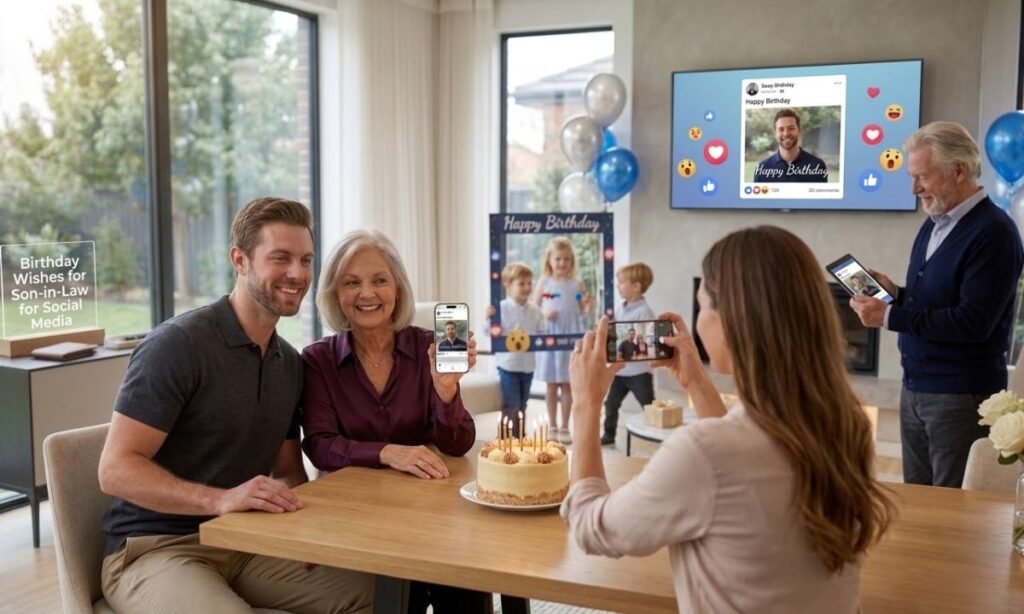 Birthday Wishes for Son-in-Law for Social Media