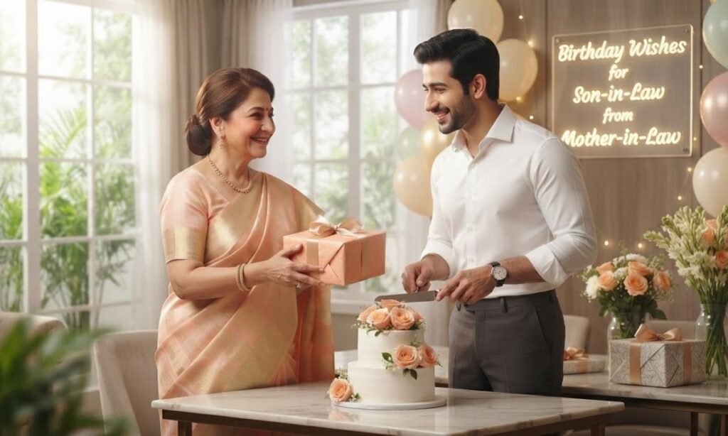 Birthday Wishes for Son-in-Law from Mother-in-Law