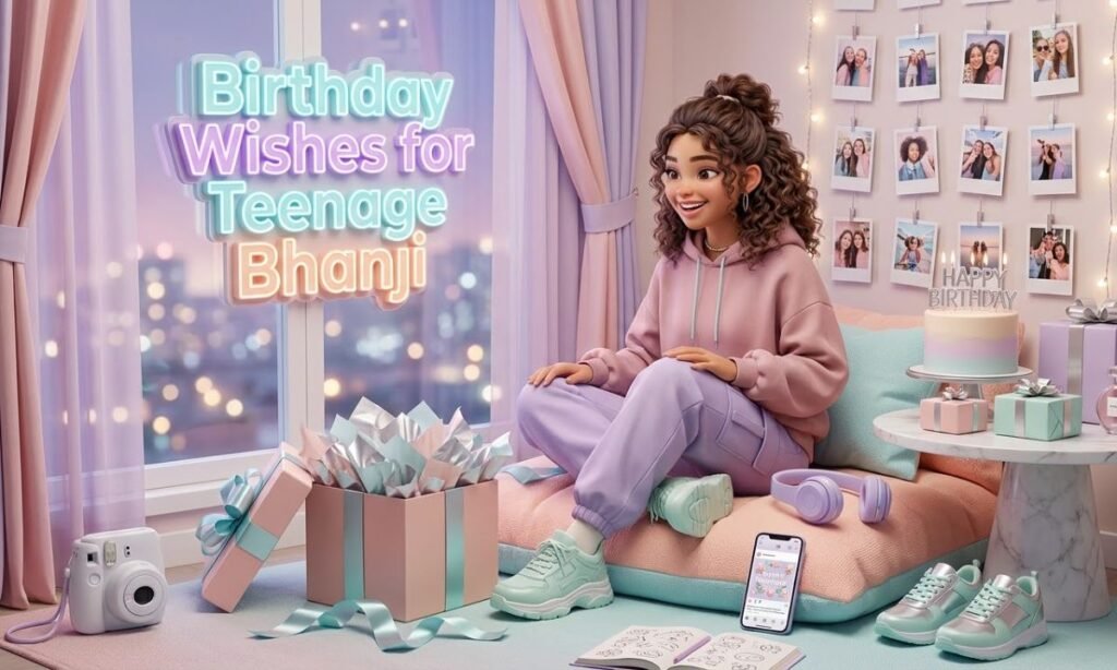 Birthday Wishes for Teenage Bhanji