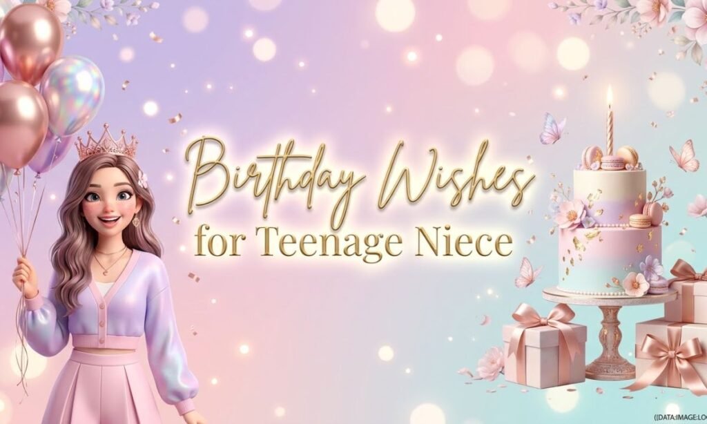 Birthday Wishes for Teenage Niece