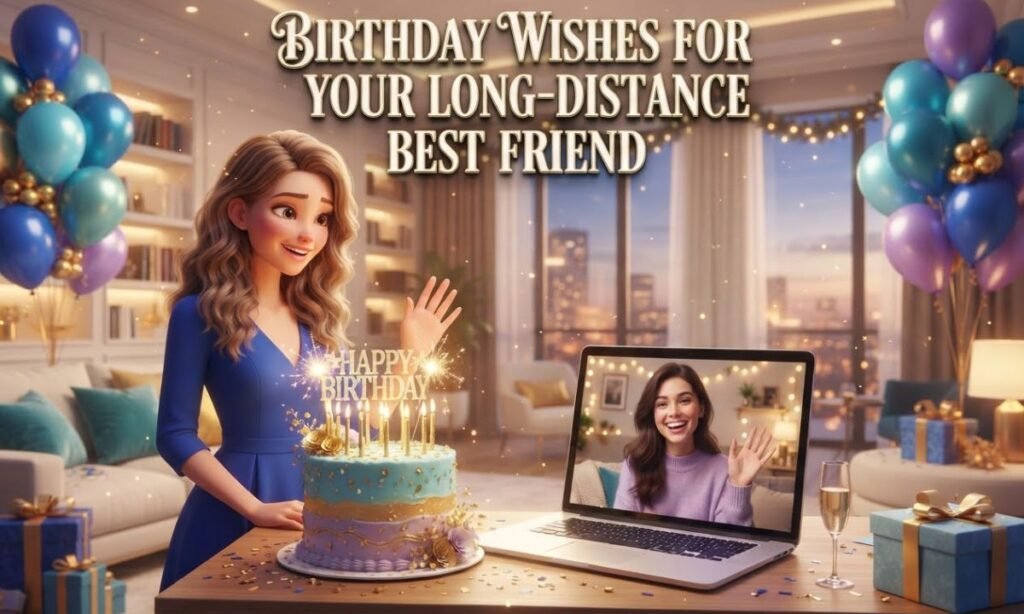 Birthday Wishes for Your Long-Distance Best Friend