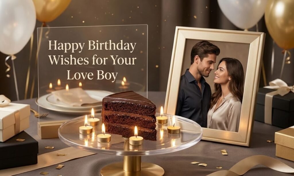 Birthday Wishes for Your Love boy