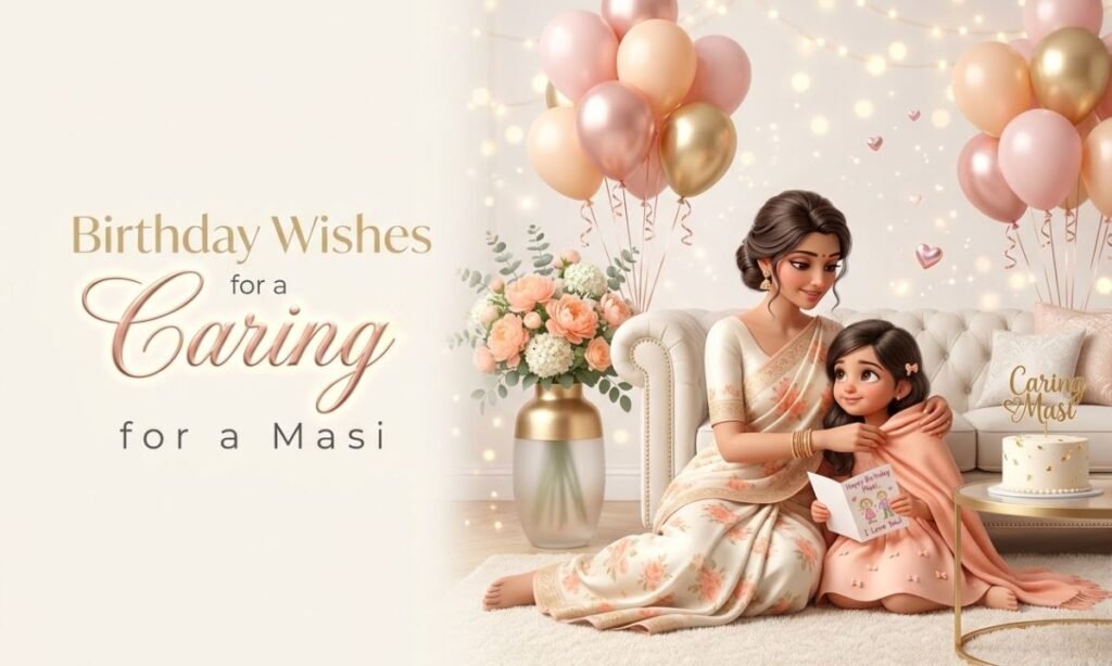 Birthday Wishes for a Caring Masi