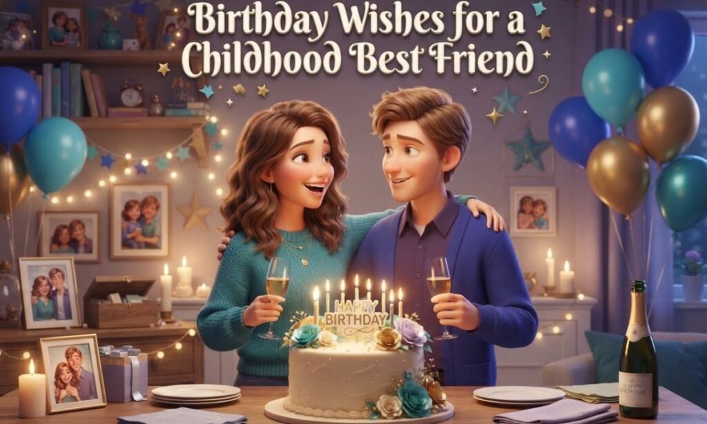 Birthday Wishes for a Childhood Best Friend
